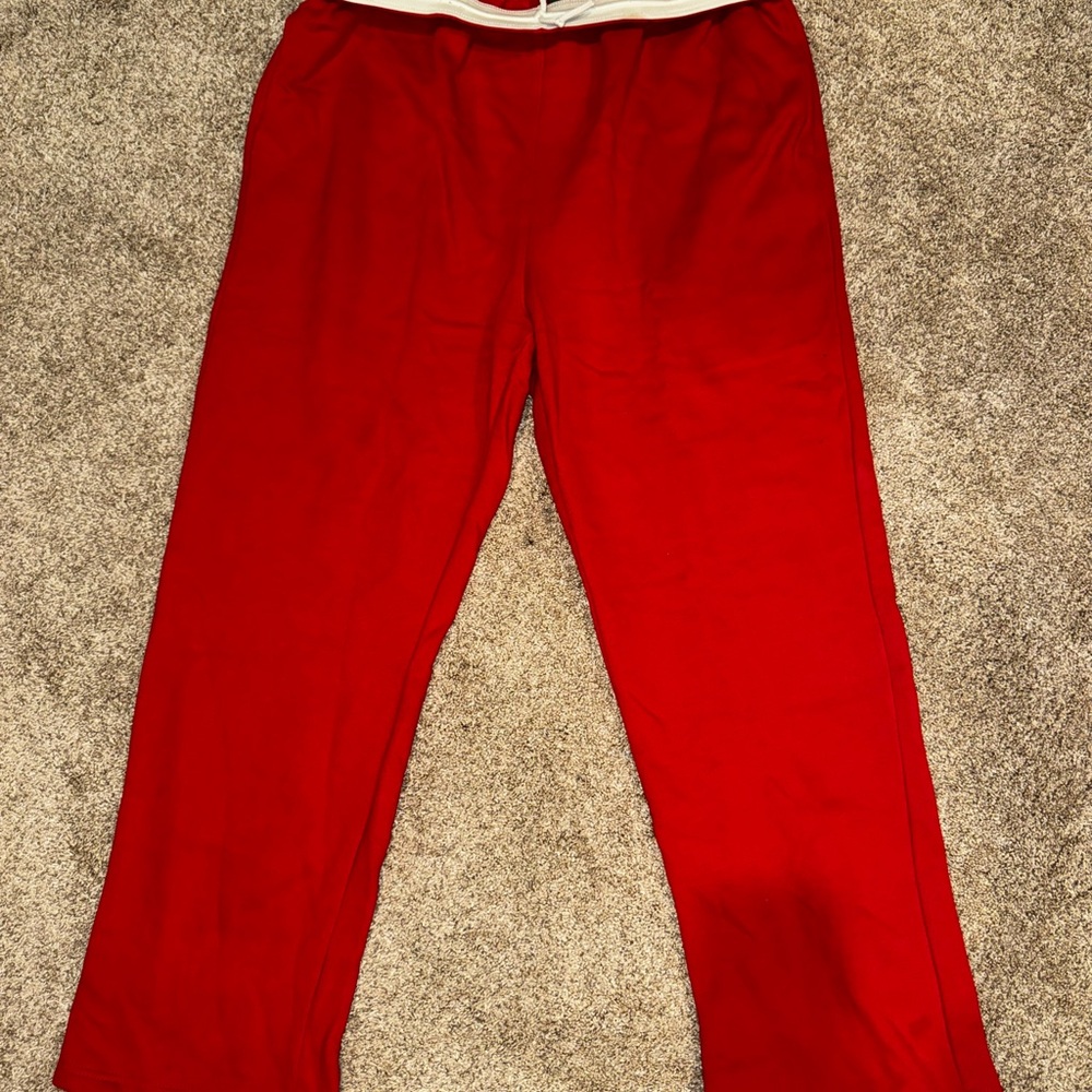 Wild Fable Red Wide Leg Pants